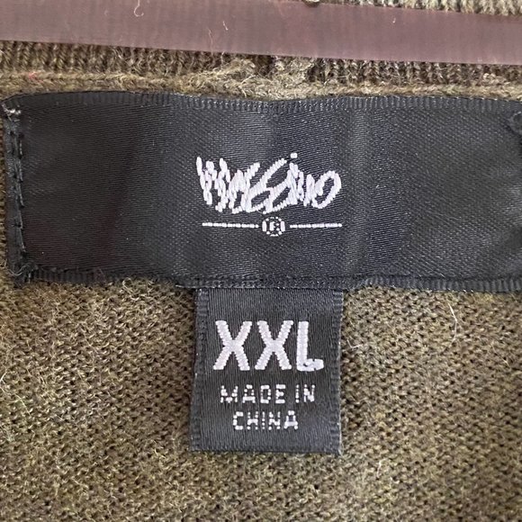 MOSSIMO Crop  Green Sweater XXL - Picture 3 of 4